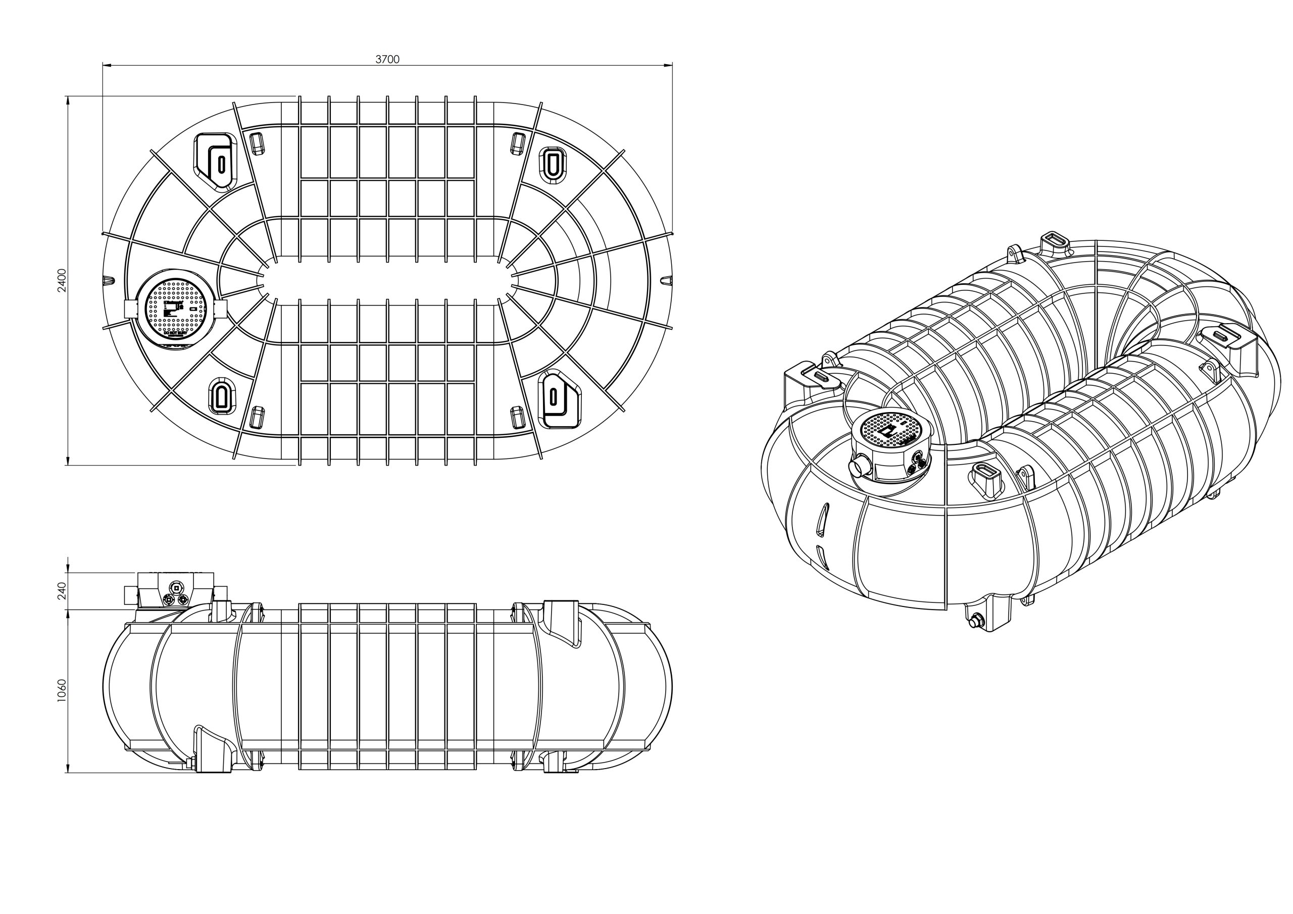 5000 Litre Underground Water Tank Spec Sheets IPA Cubis Viscount
