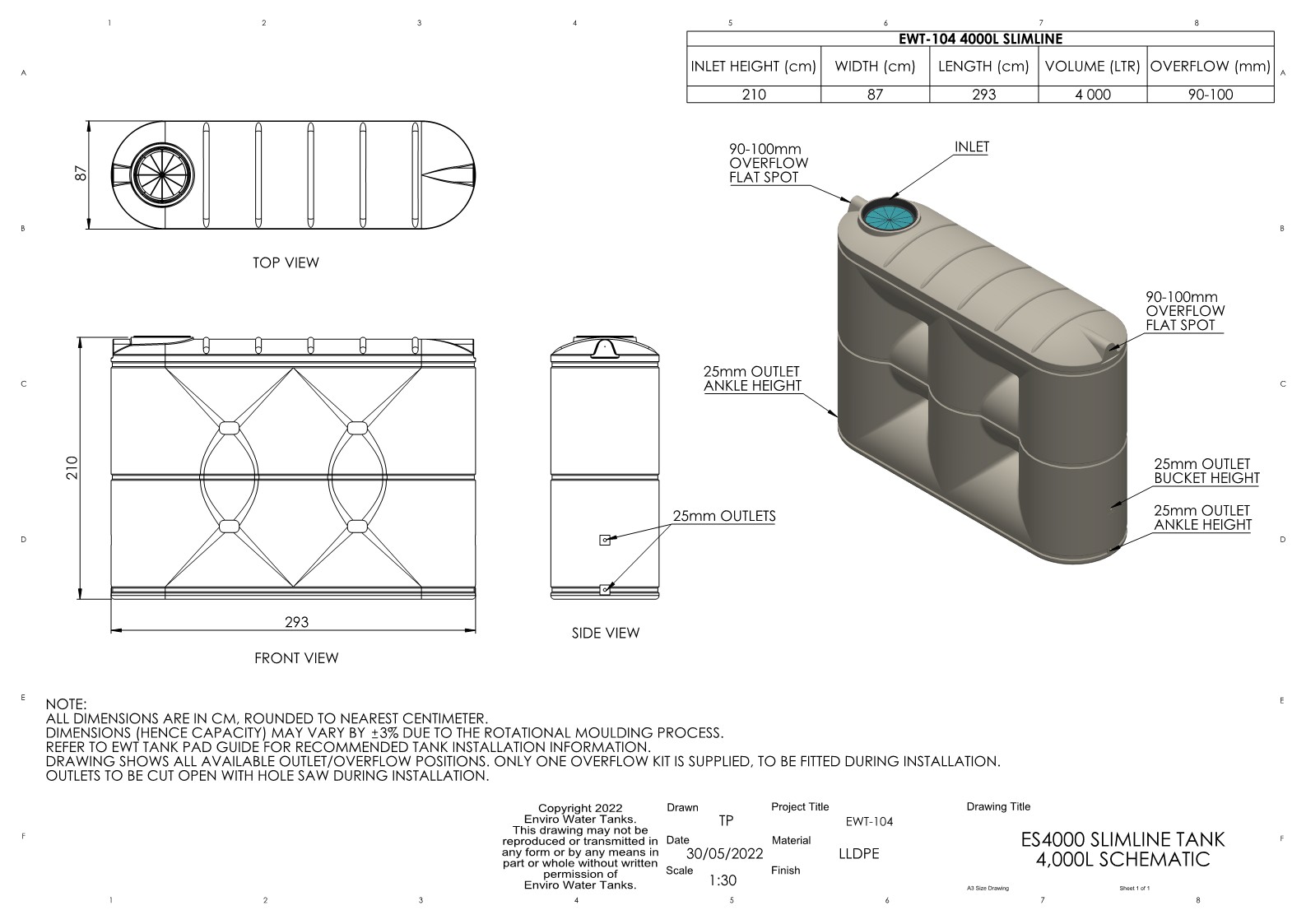 9 ES4000 Slimline - Drawing_1