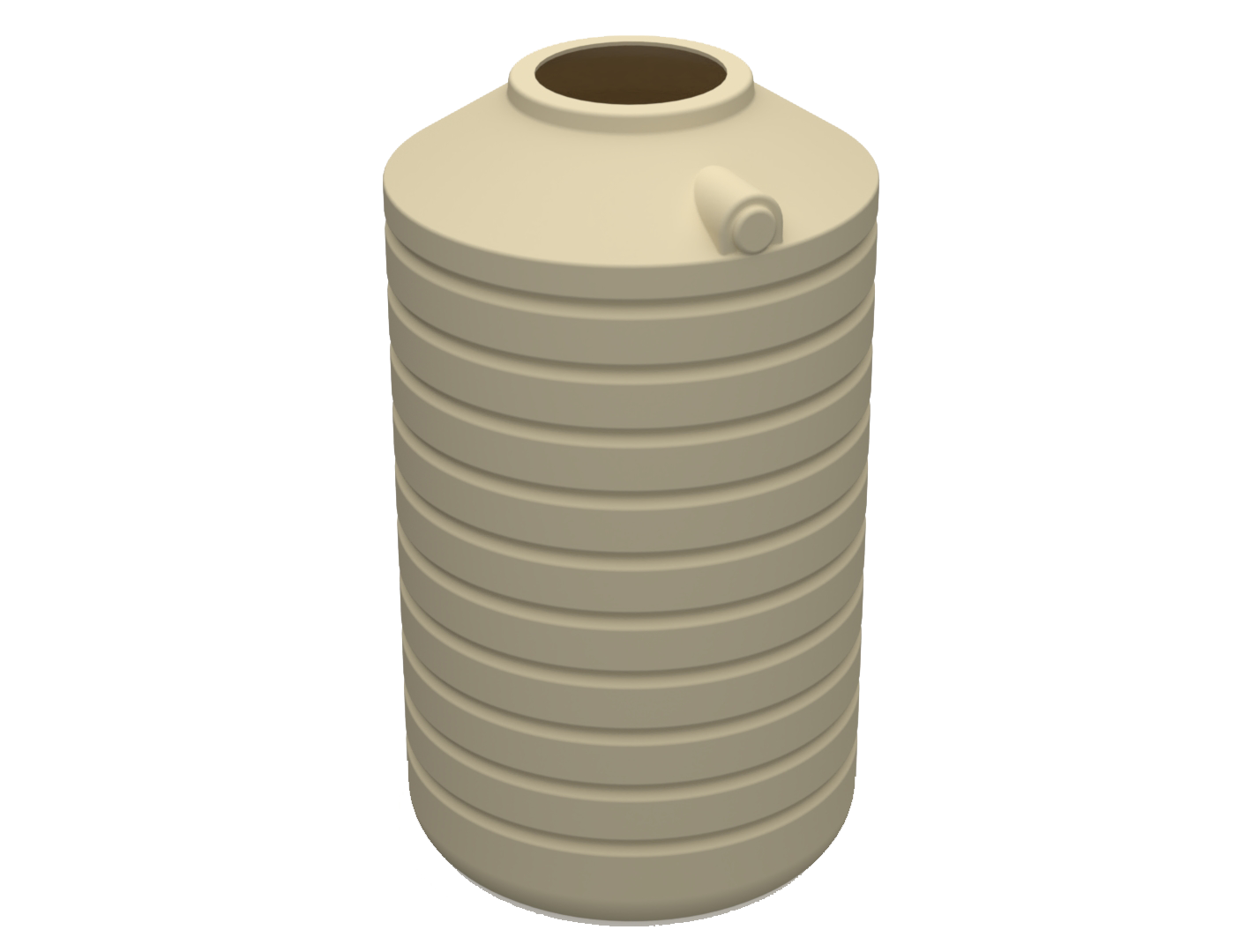 1000 Litre Round Water Tank - Clark Tanks